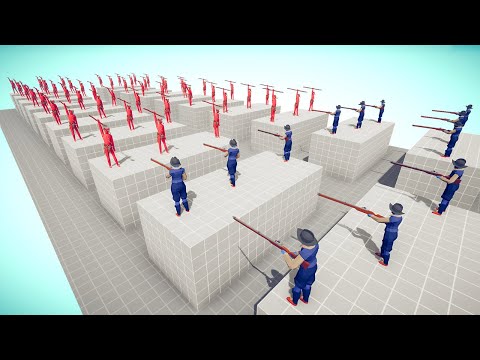 Tournament On The New Simulation Map | Totally Accurate Battle Simulator TABS