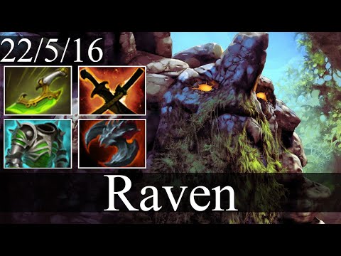 Fnatic.Raven - Tiny | Carry Gameplay Dota 2 Patch 7.31