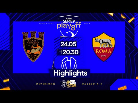 Ecocity Genzano-Roma 1927 7-6 d.t.s. | Serie A 2024/2025 | Playoff | Quarti - Gara-1 | Highlights