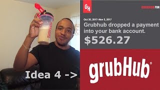 GrubHub Delivery Driver - IDEAS & PAY DAY!