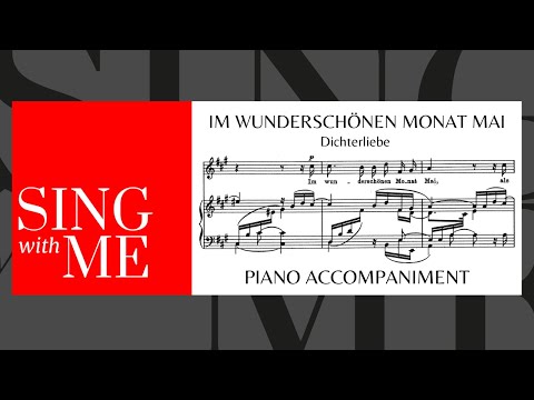 Im wunderschönen Monat Mai - Accompaniment - High Voices - Schumann