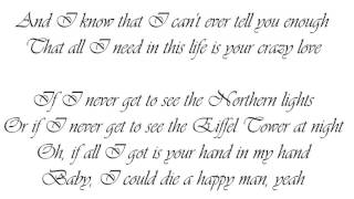 Thomas Rhett-Die A Happy Man Lyrics