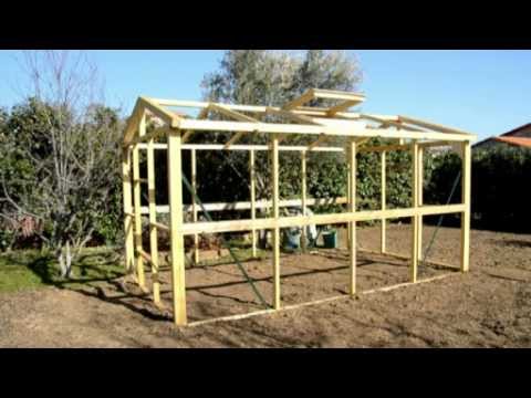 comment construire une serre de jardin