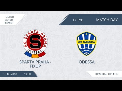 AFL18.  United World.  Premier.  Day 17. Sparta Praha - Odessa.