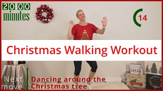 CHRISTMAS WALKING WORKOUT | Walk at Home