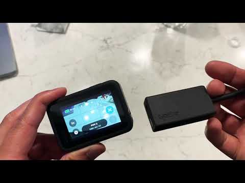 How to use the Gopro 3.5mm mic adapter (usb c) with the Gopro Hero 9
