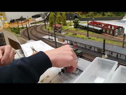 Modellbahn Bertram - Anlagenbau-Update Anlage "Frankenau" - wir bauen Oberleitung mit Sommerfeldt