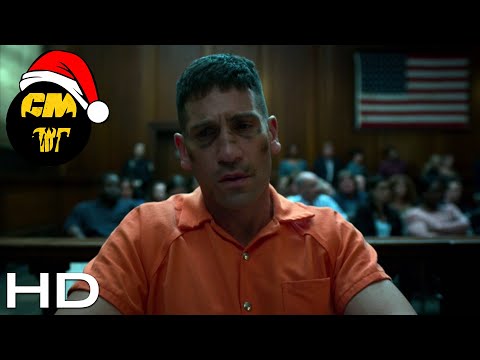 "You Killed My Dad!" - The Punisher in Court Scene | Daredevil S2E8