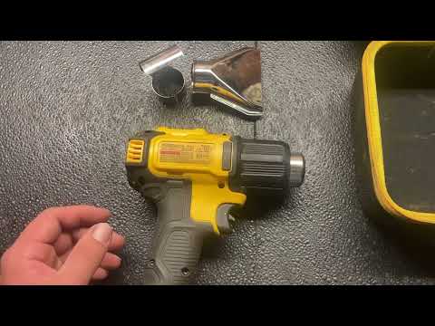 Dewalt dce530 cordless heat gun 1 year review
