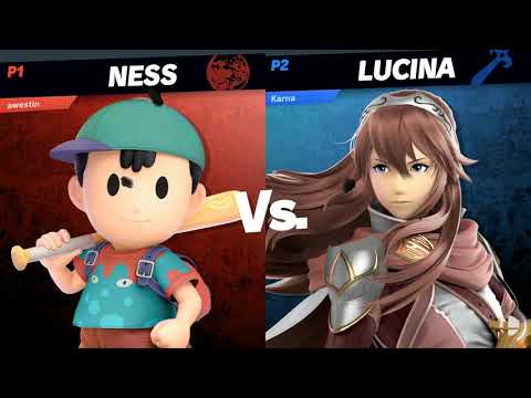 Rushdown 13 - TLOC | Awestin (Ness) vs Karna (Lucina) Losers Finals - SSBU