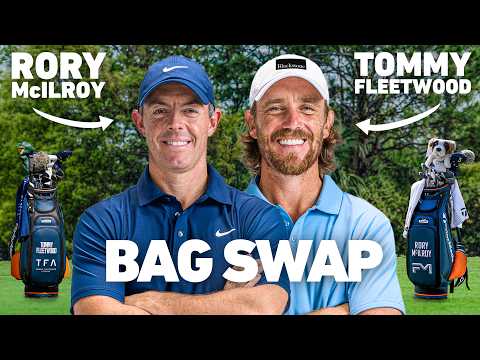 Rory McIlroy vs Tommy Fleetwood (but they swap clubs)