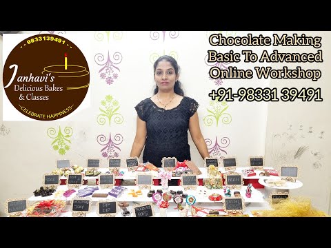 Chocolate Making-Basic to Advanced Festive- Rakhi, Diwali,Christmas Janhavi Malaye ☎️  98331 39491