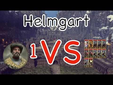 【Total War: WarHammer 2】Capture Helmgart with one Huntsman General 【Very Hard Battle Difficulty】