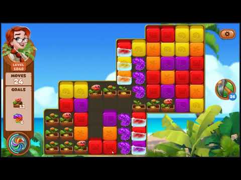 Lost Island Blast Adventure Level 1848 - NO BOOSTERS 🏝️ | SKILLGAMING ✔️