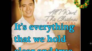 Christmas Is by Erik Santos Lyrics