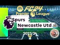 FC 24 Tottenham vs Newcastle | Premier League 2023/24 | PS4 Full Match