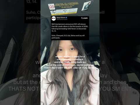 exo cbx is currently not participating in upcoming exo comeback 😭 #exo #kpop #exol #exocbx