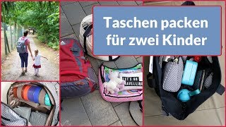 5 Tage, 4 Taschen - Packt mit mir | Familienausflug | gabelschereblog