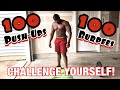 100 PUSH-UP AND 100 BURPEE CHALLENGE! - Build Muscle and Burn Fat | NO GYM! NO EQUIPMENT NEEDED!