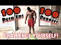 100 PUSH-UP AND 100 BURPEE CHALLENGE! - Build Muscle and Burn Fat | NO GYM! NO EQUIPMENT NEEDED!