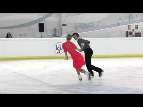 2015 ISU Junior Grand Prix - Logroño Short Dance Mackenzie BENT / Dmitre RAZGULAJEVS CAN