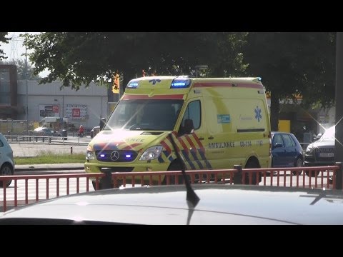 A1, [Gelderse ambu] Ambulances in Groningen Stad