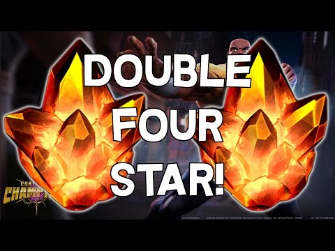 Double 4 Star Crystal Opening! - Marvel Contest Of Champions