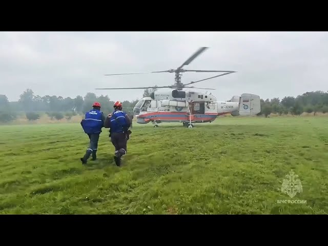 Учения для волонтёров-спасателей