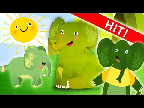 CZTERY SŁONIE, ZIELONE SŁONIE | Urwisowo - piosenki dla dzieci ⭐⭐⭐⭐⭐