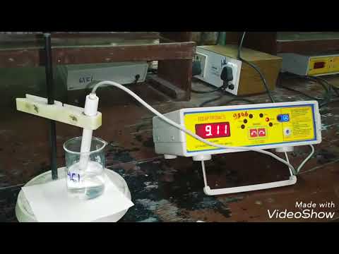 Conductometric titration of Strong acid Vs Strong Base