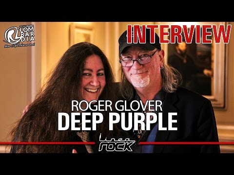 Roger Glover (DEEP PURPLE) - interview @Linea Rock "inFinite" 2017 by Barbara Caserta