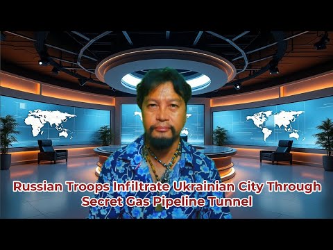 Russian Troops Infiltrate Ukrainian City Through Secret Gas Pipeline Tunnel