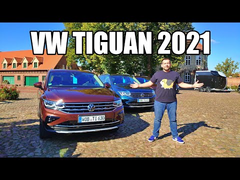 Volkswagen Tiguan 2021 facelift (ENG) - First Test Drive and Review Video