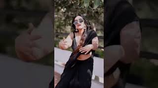Mallu Actress Model Saranya Shani Hot Navel Slip Dance | Actress Reels Shorts