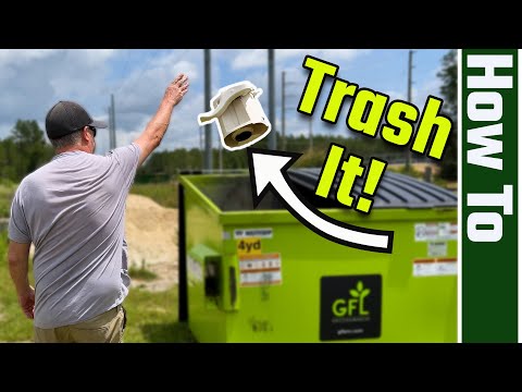 RV Toilet Stinks? Replace the Base, Not the Parts