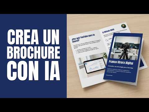 Cómo Crear un Brochure con IA
