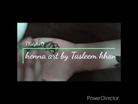 Flower pach design by Tasleem khan