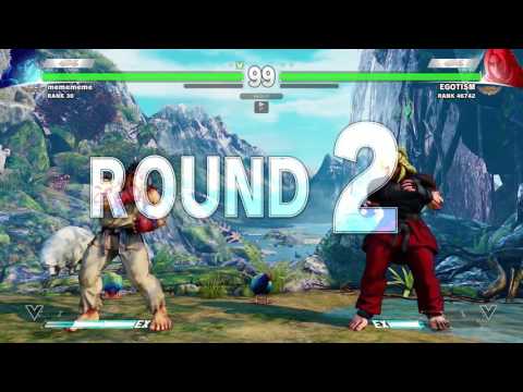 【STREET FIGHTER 5/V 1080p】Daigo Umehara(RYU) VS EGOTISM(KEN)