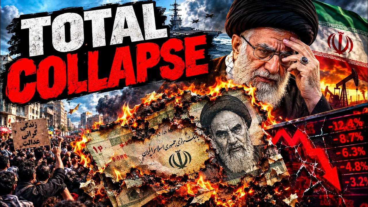 U.S. Carrier DODGES Missiles As Iran's Oil Fleet BURNS