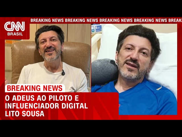 Morre o piloto e influenciador Lito Sousa aos 59 anos | CNN BRASIL
