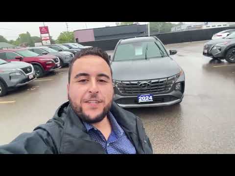 2024 Hyundai Tucson Hybrid N-Line AWD in Gray for sale at Finch Nissan in London, ON