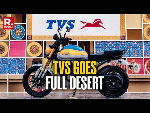 TVS Turns Bikes Into Rann of Kutch Art