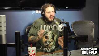 Post Malone Talks About Conspiracy Theories with Pharrell, Not Smoking Weed and More