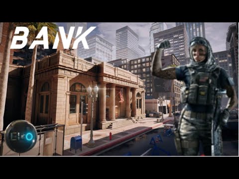 Top 10 Best Valkyrie Cam Spots On Bank / Rainbow Six Seige