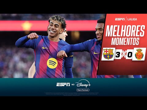 Gols e lances de Barcelona x Mallorca