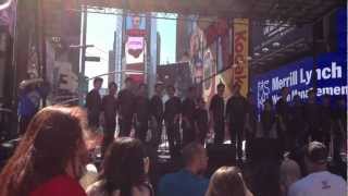 Broadway cast of Newsies performs "The World Will Know" at Broadway on Broadway 2012