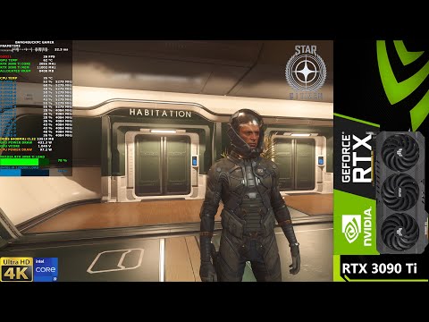 Star Citizen 3.17 Very High Settings 4K | RTX 3090 Ti | i9 12900K 5.3GHz