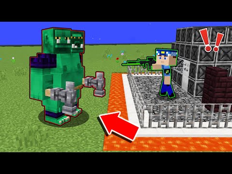 SAVAŞ BARIŞ VS KEREM KOMİSER GÜVENLİ EV ! 😱😱 - Minecraft ZENGİN FAKİR HAYATI