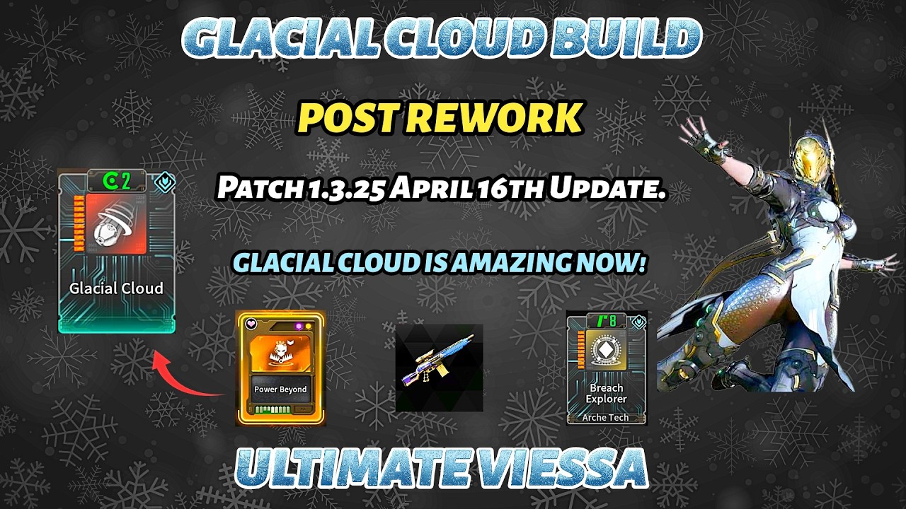 Glacial Cloud Viessa Rework Build!-The First Descendant