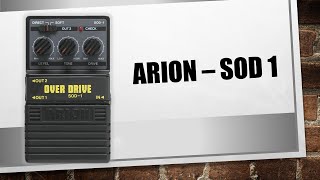 Video thumbnail for Arion SOD 1 - AlmaGuitars by AlmaGuitars